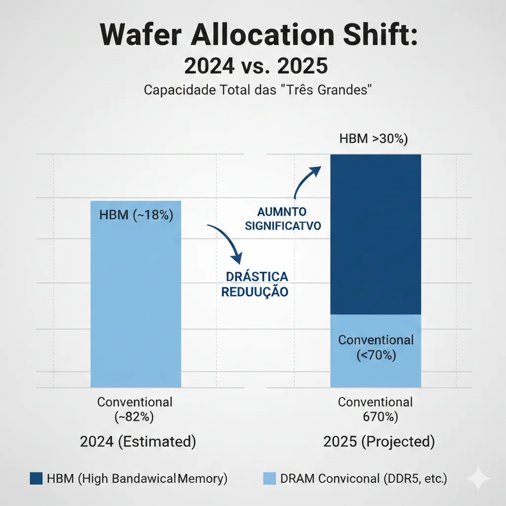 Crise da Memória: Corrida da IA Ameaça Eletrônicos em 2026 2 mais digital