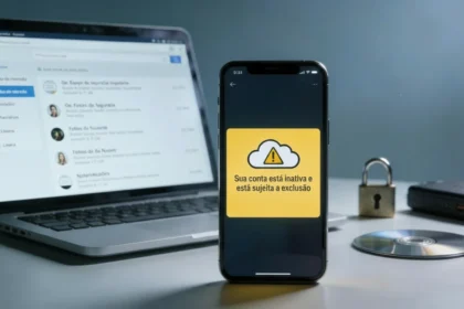 Alerta de segurança: O Google pode apagar seus dados por inatividade. Proteja e-mails, fotos e arquivos importantes.