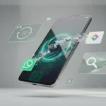 Smartphone mostra que fotos recebidas no WhatsApp não aparecem no Google Fotos e configurações para reativar o backup.