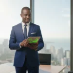 Pessoa no computador regularizando dívida do INSS Angola pelo Decreto 2/19 para evitar multas e bloqueios.