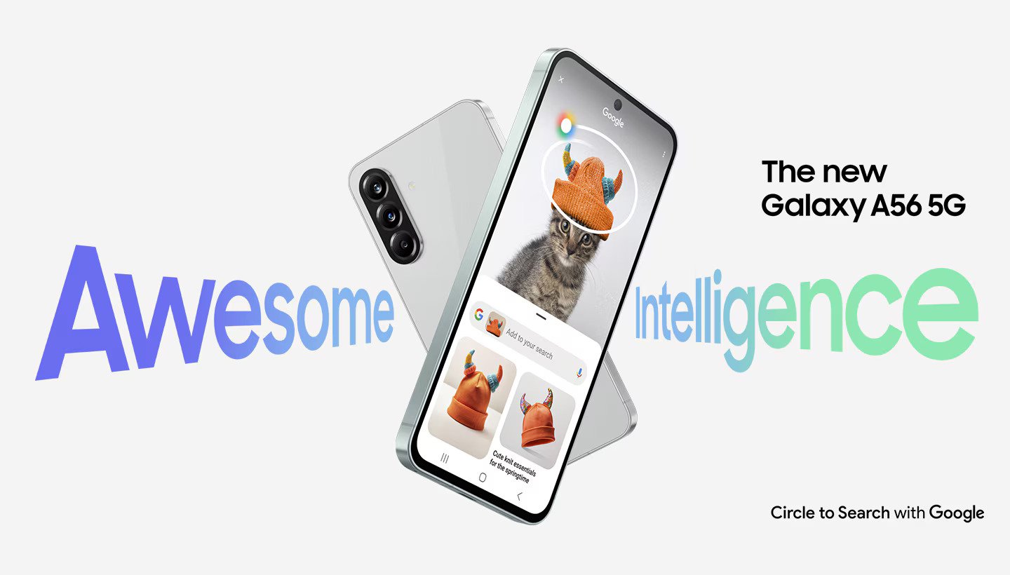 Galaxy A56: Primeiras Imagens Oficiais Reveladas! 9 Galaxy A56