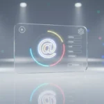 Configurações de perfil com botão para alterar o endereço de e mail da Conta Google em destaque.