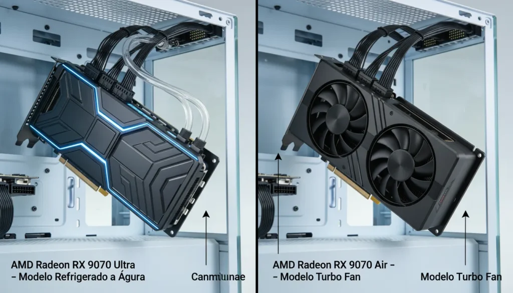 amd rx 9060 xt modelo padro vs modelo low power