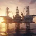 Plataforma offshore marca o início da produção de petróleo e gás no projeto N'dola Sul no Bloco 0 em Cabinda.