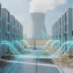 Imagem representando o futuro dos data centers, destacando consumo de energia dos Data Centers e suas implicações para a sustentabilidade.