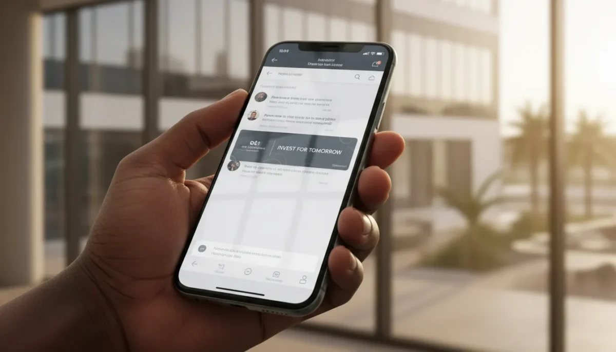 Interface digital exibe sugestões pagas e anúncios no ChatGPT integrados ao fluxo de conversa do usuário.