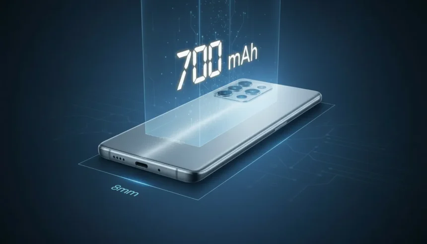 Smartphone Realme 16 Pro+ com design premium, tela de bordas infinitas e conjunto de câmeras traseiro em destaque.