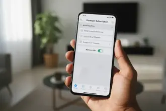 Interface do WhatsApp Beta 2.26.3.9 exibindo menu de assinatura para remover anúncios e publicidade do aplicativo.