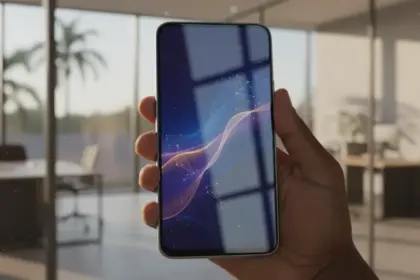 Google lança Gemini 3.1 Pro no Android, elevando a inteligência artificial mobile com interface moderna e tecnológica.