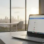 Logotipo do Google Chrome e cronômetro ilustrando o novo ciclo de lançamento do Chrome a cada 2 semanas em 2026.