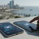 Logotipo do Gemini 3.1 Flash Lite com efeitos de luz em fundo tecnológico, indicando alta velocidade e IA.