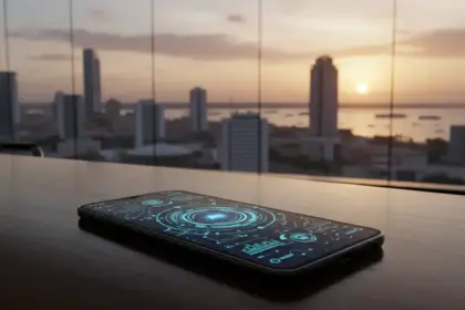 Interface de chat da OpenAI exibindo o novo modelo GPT 5.3 Instant em uma tela digital moderna e minimalista.