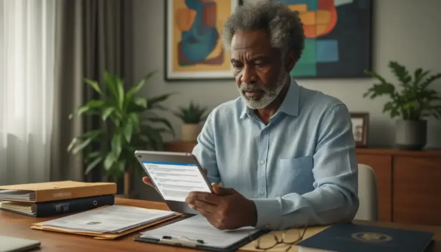 Checklist detalhada com as regras para solicitar a reforma INSS Angola para quem completou 50 anos.