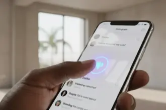 Tela de celular onde o Instagram lança botão desgosto em comentários, exibindo o novo ícone de descurtida no aplicativo.