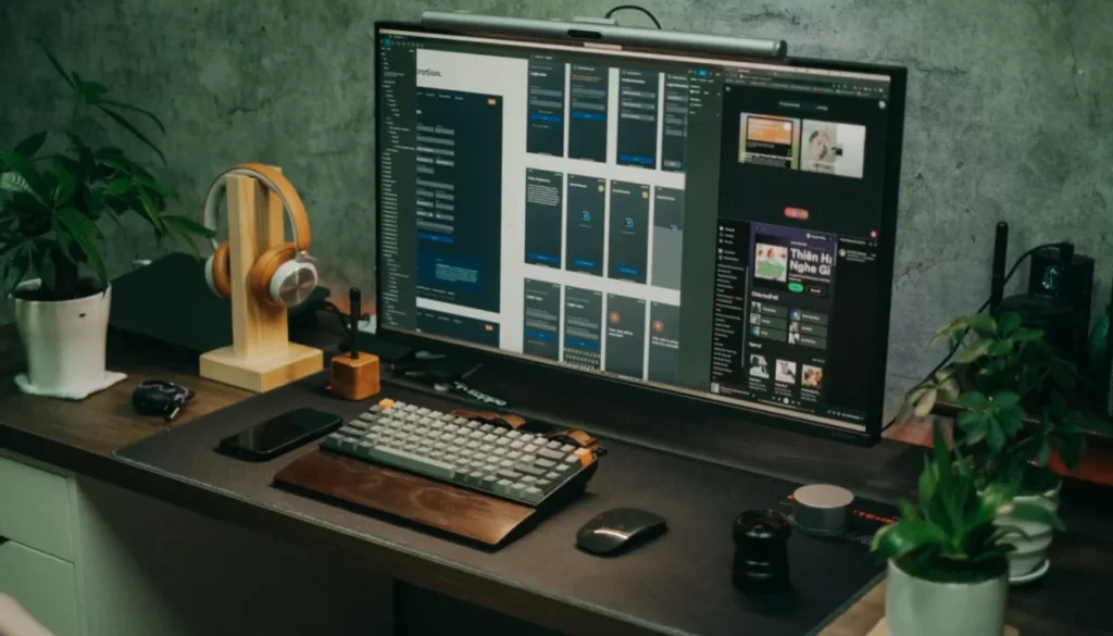Monitor OLED LCD technology